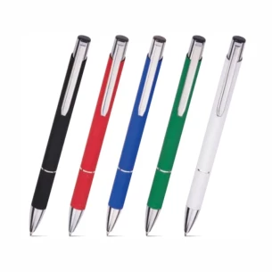 Kuličkové pero Zoe - bílé