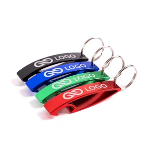 Hliníkový otvírák Wolf - stříbrný