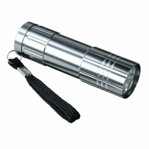 Led svítilna - stříbrná
