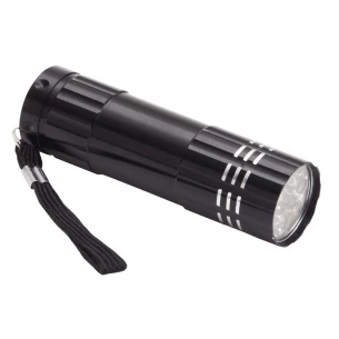 Led svítilna - černá