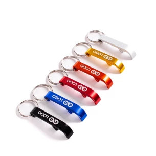 Hliníkový otvírák na ryby - zlatý