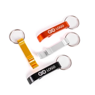 Hliníkový otvírák na ryby - zlatý